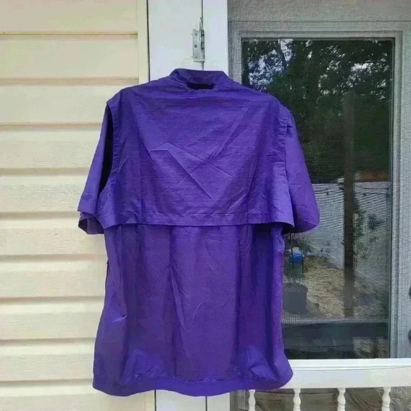 Nike FLETCHER Sideline Lockdown Half-Zip Jacket,LARGE Purple,Pockets Windbreaker - Picture 13 of 17